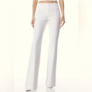 NEW Alice and Olivia Pants Size 4 in a Warm White - SOLD OUT EVERYWHERE